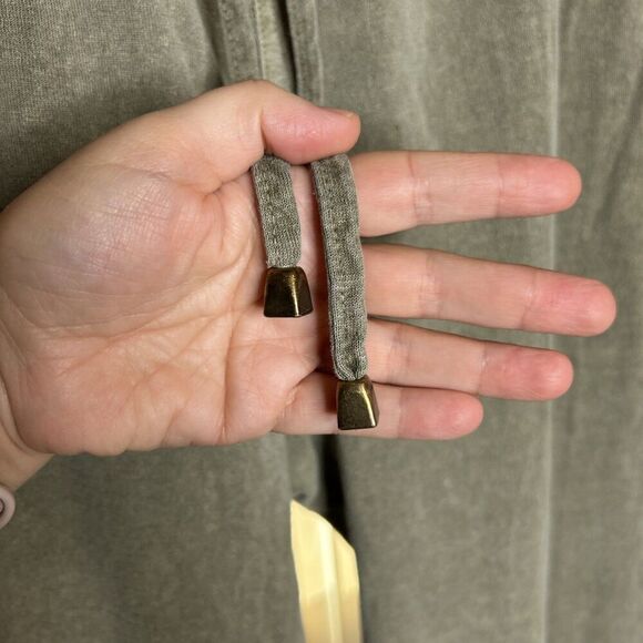 Dash Hemp Womens Sweatpants Pockets Gray Green Size XL - Picture 2 of 9